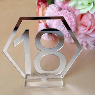 Hexagon Table Numbers