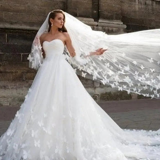 Butterfly Wedding Veil