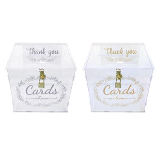 Acrylic Wedding Card Box