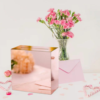 Simple Acrylic Wedding Card Box