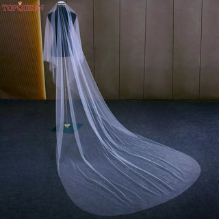 Two Tier Minimalist Wedding Veil