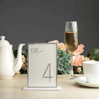 Modern Acrylic Table Numbers